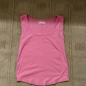 We The Free Vibrant Pink Tank Top